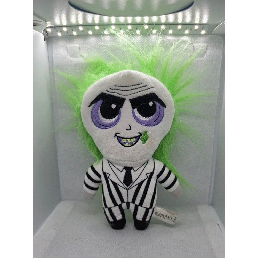 Beetlejuice Kidrobot Striped Tuxedo Phunny Plush Figure